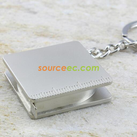 Customization Metal Measure with Key Ring Promotional Products