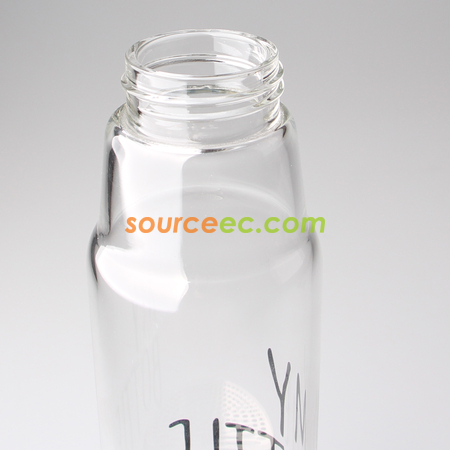 Customization 420ML Portable Thermal Insulation Glass Bottles Promotional Products