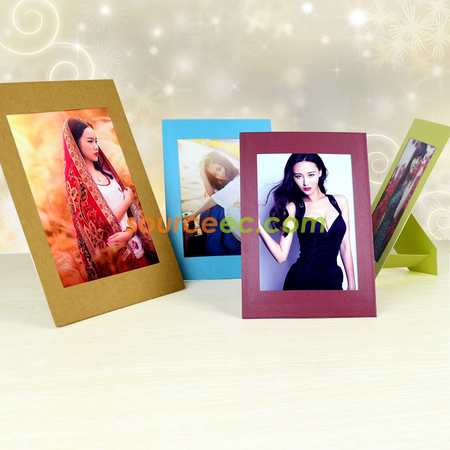 Customization Paper photo frame 3R 4R 5R Promotional Products
