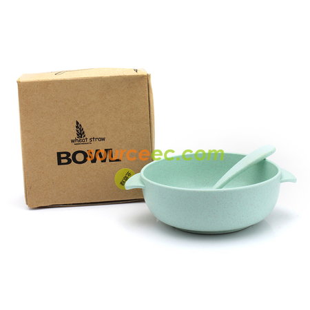 Customization Straw Bowl with Spoon Promotional Products