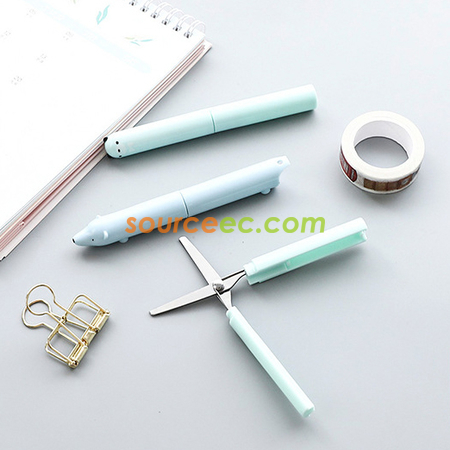 Portable Portable Scissors Pen Gift