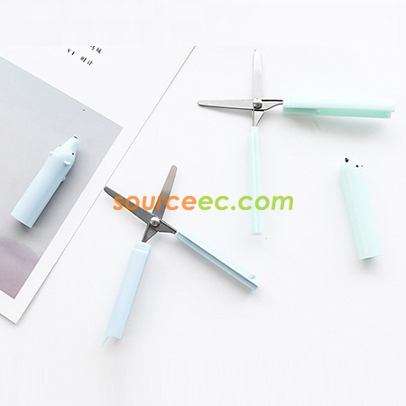 Customization Portable Portable Scissors Pen Gift Promotional Products