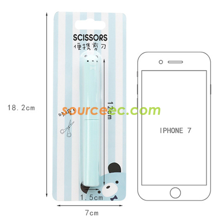 Customization Portable Portable Scissors Pen Gift Promotional Products