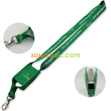 Customization Recycled Lanyard with Phone Pouch Promotional Products