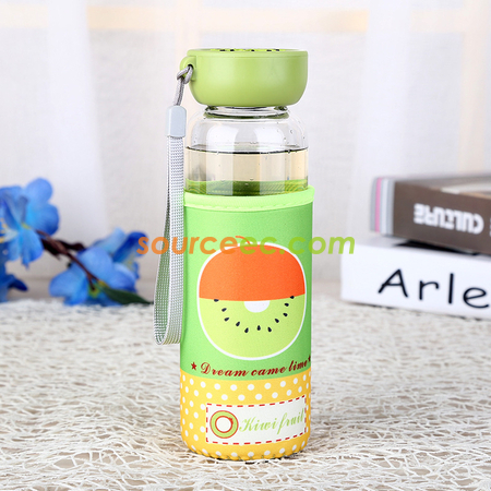 Customization 360ML Watermelon Glass Bottle Promotional Products