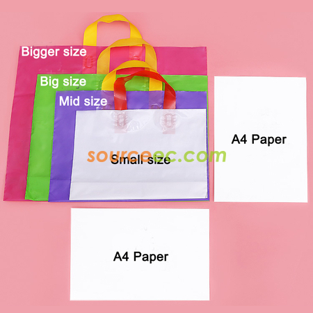 Customization PE Gift Bags Promotional Products