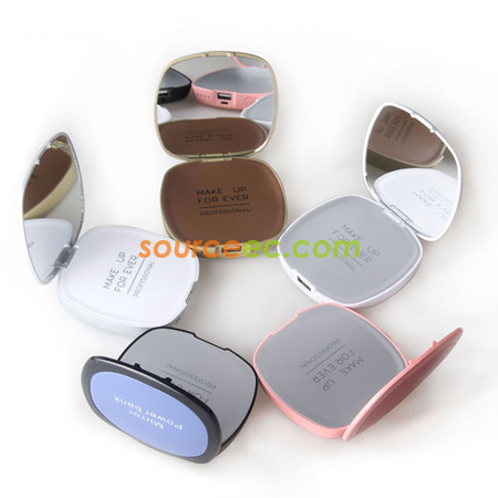 Customization Mirror Power Bank-Square Promotional Products