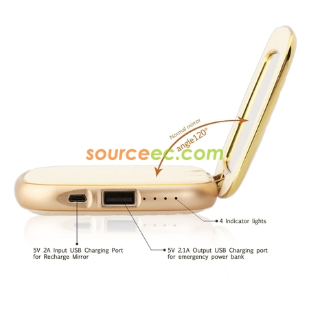Customization Mirror Power Bank Promotional Products