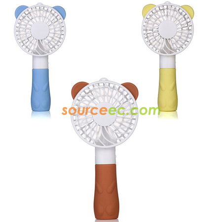 Customization Portable USB Mini Handheld Fan (Bear)  Promotional Products