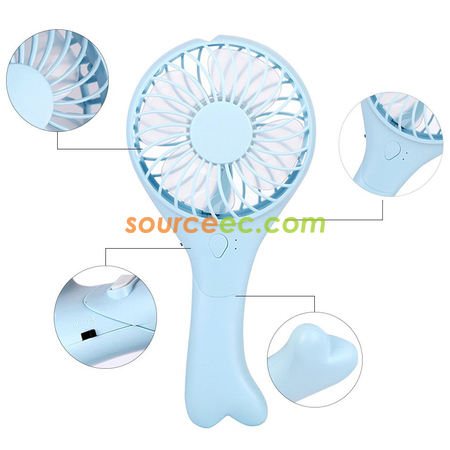 Customization Portable USB Mini Handheld Fan (Fish) Promotional Products