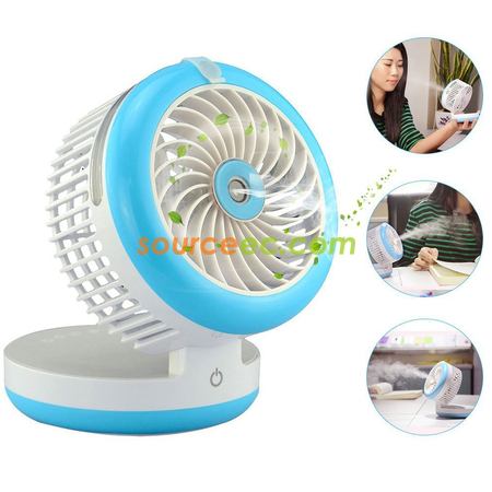Customization USB Mini Cooling Misting Fan  Promotional Products
