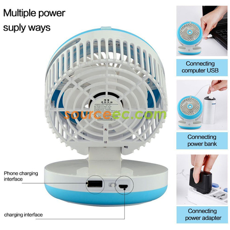Customization USB Mini Cooling Misting Fan  Promotional Products