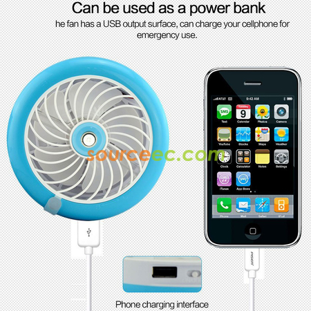 Customization USB Mini Cooling Misting Fan  Promotional Products