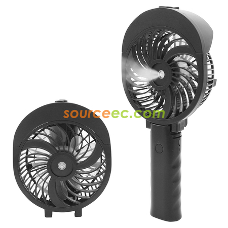 Customization Foldable Handheld USB  Humidifier Fan Promotional Products