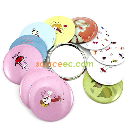 Customization Mini Portable Cosmetic Mirror Promotional Products