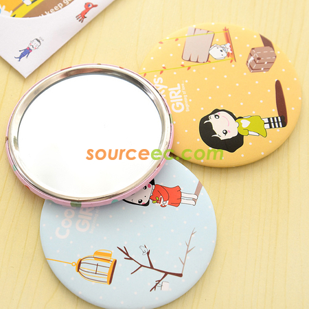 Customization Mini Portable Cosmetic Mirror Promotional Products
