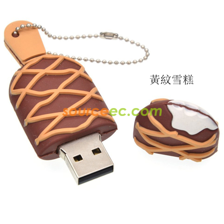 Customization Ice Cream Shape USB Flash Memory Promotional Products