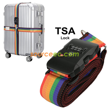 Customization TSA Luggage Strap Promotional Products