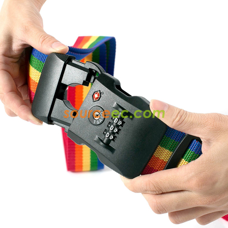 Customization TSA Luggage Strap Promotional Products