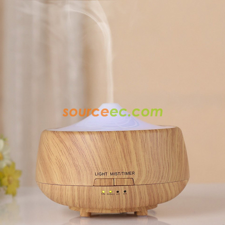 Customization Wood Grain Ultrasonic Cool Mist Humidifier Promotional Products