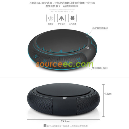 Customization Ionic Air Purifier for Car Promotional Products