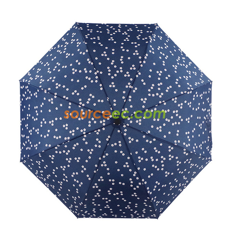 Customization Folding Umbrella with Bent Handle Promotional Products