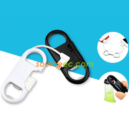 Customization Charge Cable With Bottle Opener Promotional Products