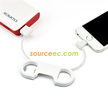 Customization Charge Cable With Bottle Opener Promotional Products