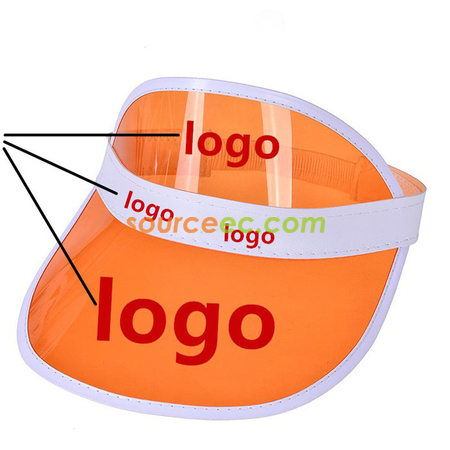 Customization Plastic Sun Visor Promotional Products