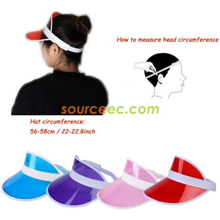 Customization Plastic Sun Visor Promotional Products