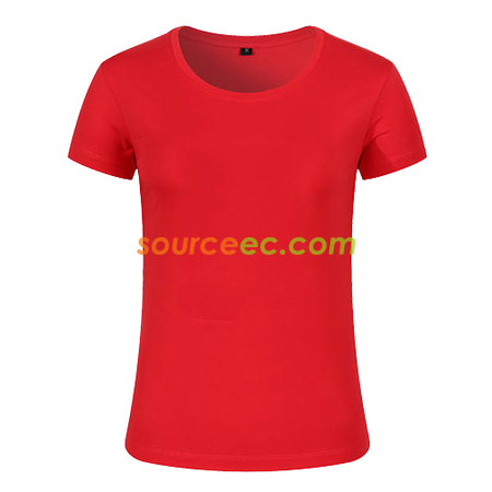 Customization DIY Round Neck T-Shirt Promotional Products