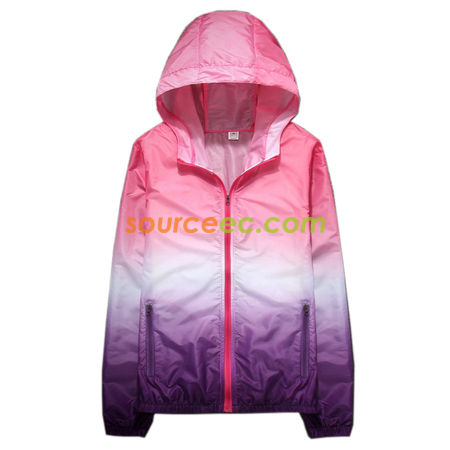 Customization Ultrathin Breathable Windbreaker Coat Promotional Products