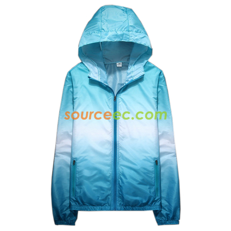 Customization Ultrathin Breathable Windbreaker Coat Promotional Products