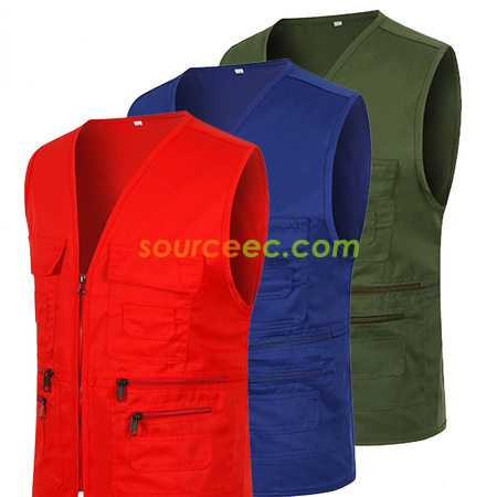 Customization Vest Jackets  Promotional Products