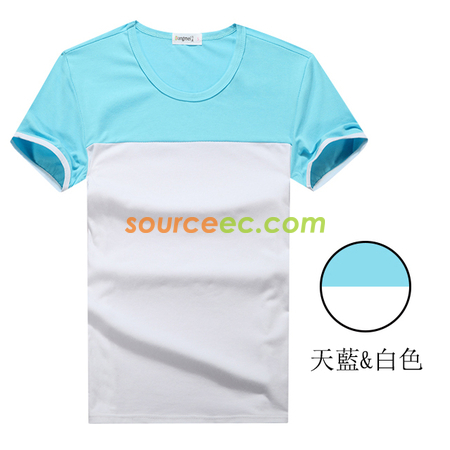Customization Contrast Colour Creative T-Shirt Promotional Products