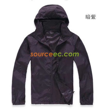Customization Pure Color 3 in 1 Coat Windbreaker  Promotional Products