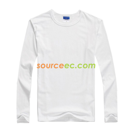 Customization Pure Color Long Sleeve Polo Shirt Promotional Products