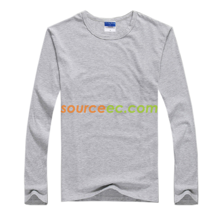 Customization Pure Color Long Sleeve Polo Shirt Promotional Products