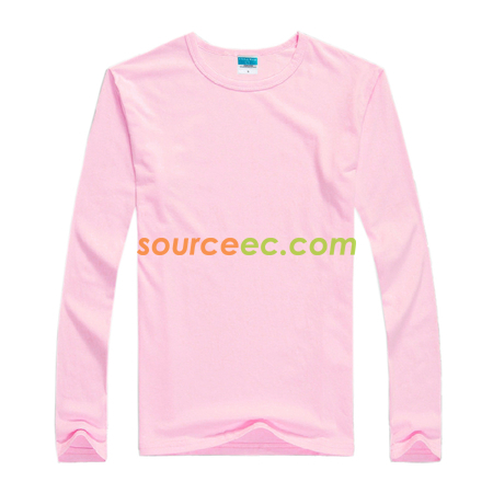 Customization Pure Color Long Sleeve Polo Shirt Promotional Products
