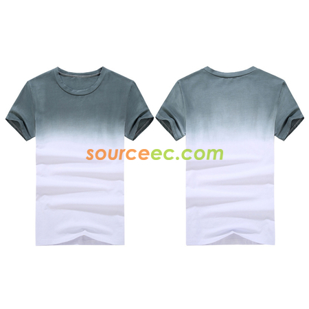 Customization Gradient Colors Printed T-Shirt Promotional Products