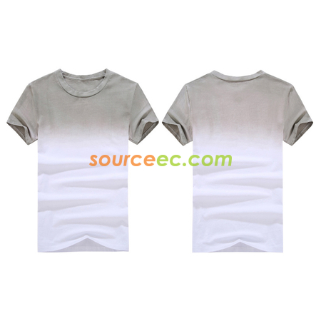 Customization Gradient Colors Printed T-Shirt Promotional Products
