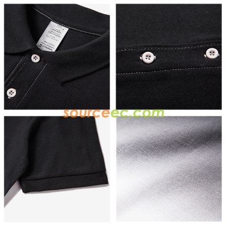 Customization Gradient Colors Printed Polo Shirt Promotional Products