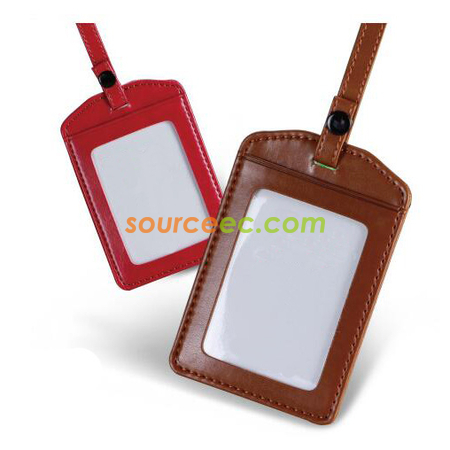 Customization Leather Badge Holder Promotional Products