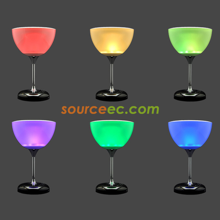Customization Red Wine Glasses Light Bluetooth Speaker Promotional Products