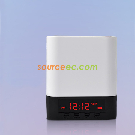 Customization Alarm Clock Bluetooth Speaker Promotional Products