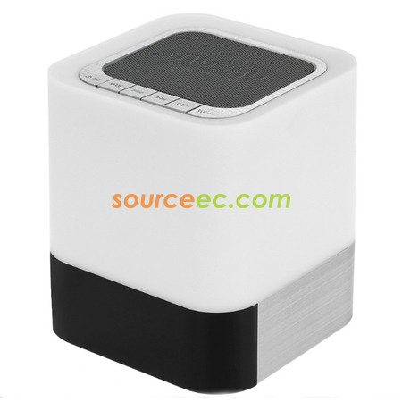 Customization Alarm Clock Bluetooth Speaker Light Promotional Products