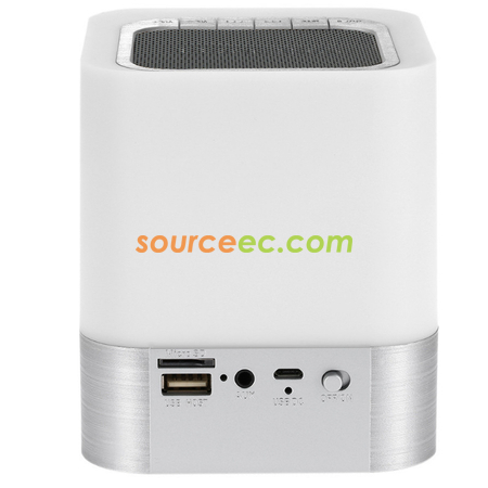 Customization Alarm Clock Bluetooth Speaker Light Promotional Products