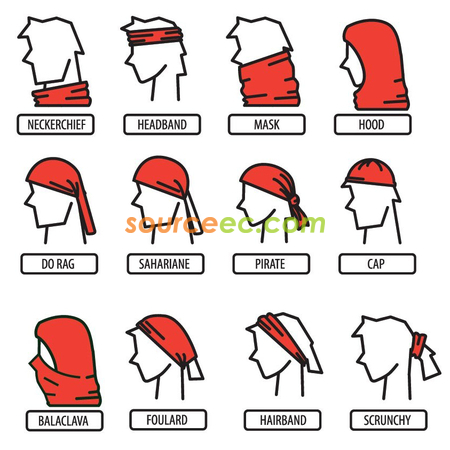 Customization Tubular Bandana Promotional Products