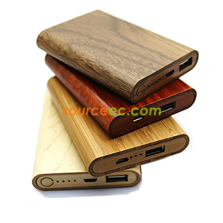 Customization Wooden Power Bank Promotional Products