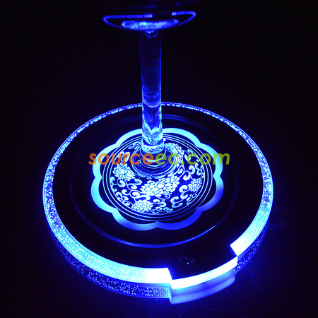 Customization LED Light Coaster Promotional Products